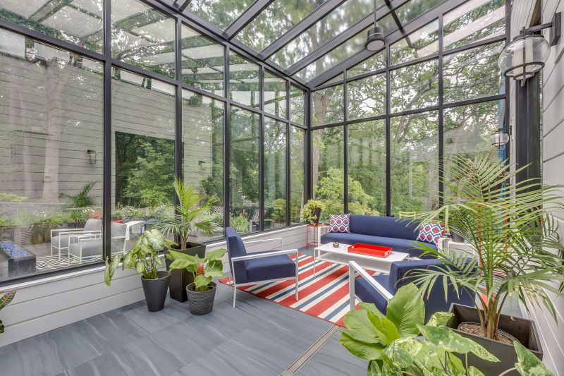 Sunroom Adjacent to Garden